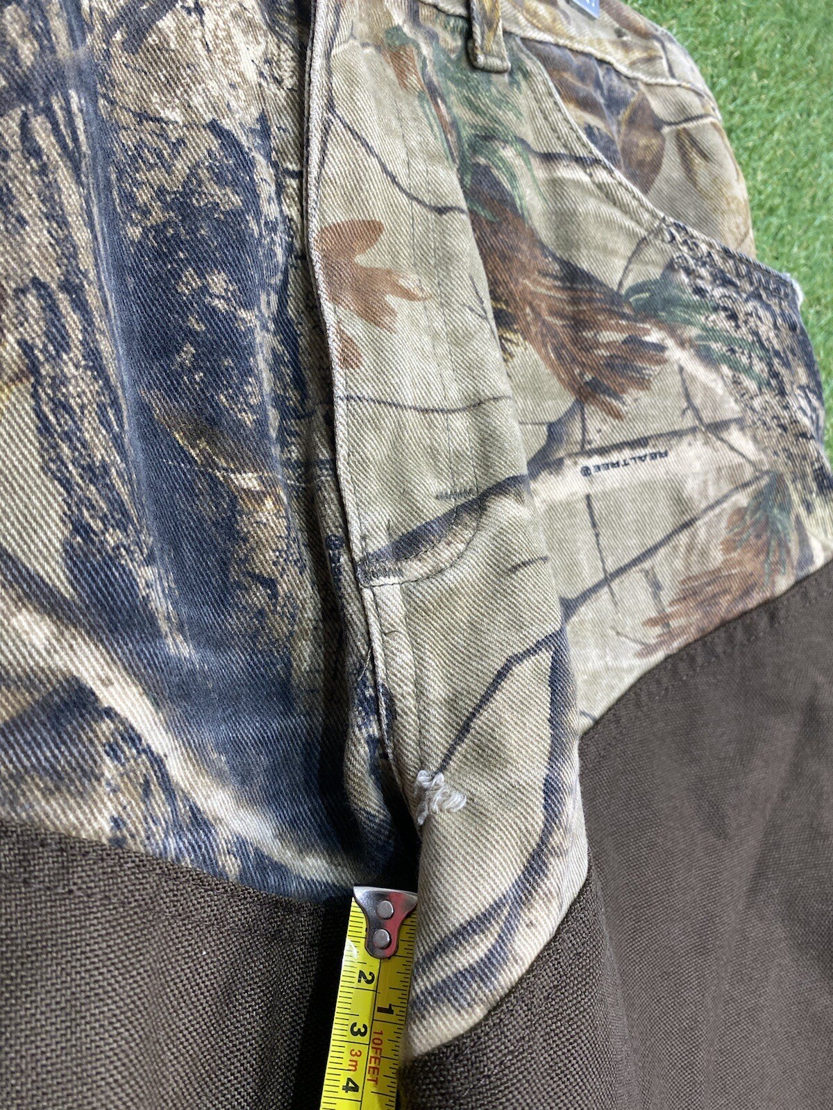 Wrangler Pro Gear Briar Brush Camo Hunting Pants Mens Size 34 x 34