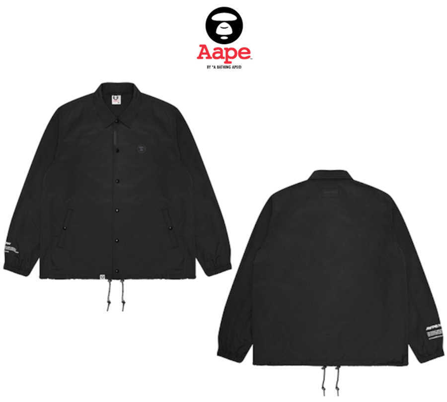 Aape By A Bathing Ape Men's Coach Jacket 2024 SS Model
