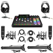 Rode RODECaster Pro II Production Studio Console, Bundle with 2x Turnstile Audio