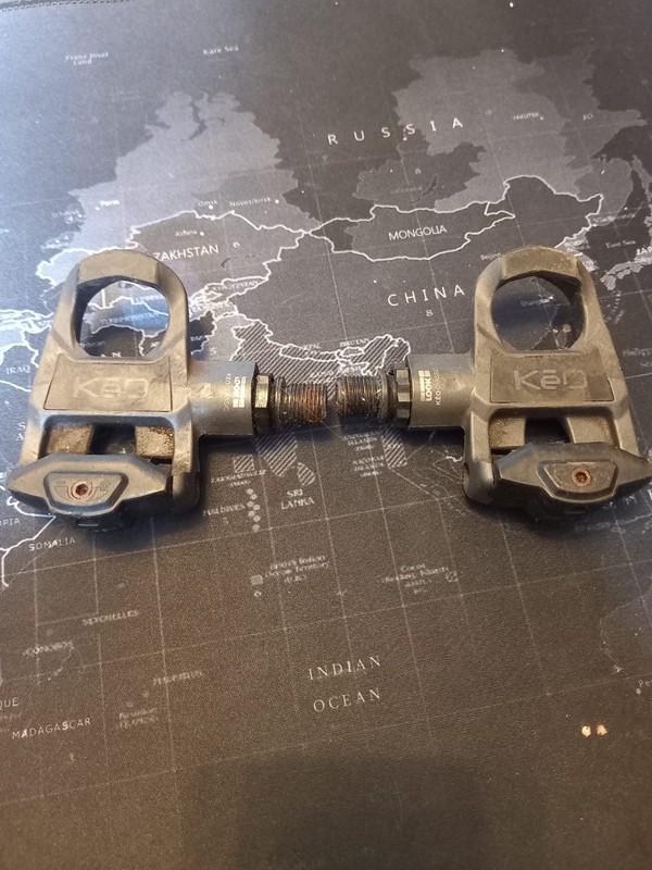 LOOK KEO Classic Clipless Road Bike Pedals Pair Black 9/16" Cycling Pedals