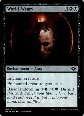 2021 Modern Horizons 2 World-Weary Draft Innovation/Common #109