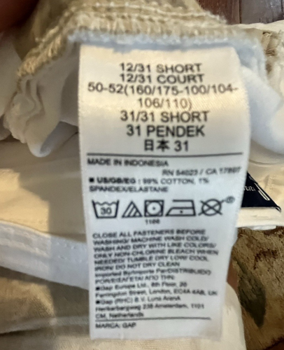 Pantalones de mezclilla recortados blancos para mujer GAP DENIM talla 12S - Imagen 5 de 7