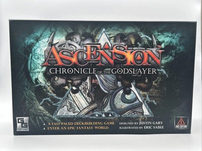 ASCENSION CHRONICLE OF THE GODSLAYER  Deckbuilding Game 2nd Edition Great Gift