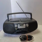 Vintage Sony CFD-V17 CD AM/FM Radio Cassette Recorder MEGA BASS Boombox / READ!!