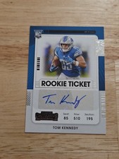 2021 Contenders TOM KENNEDY Rookie Ticket Autograph #283 Rookie Auto LIONS
