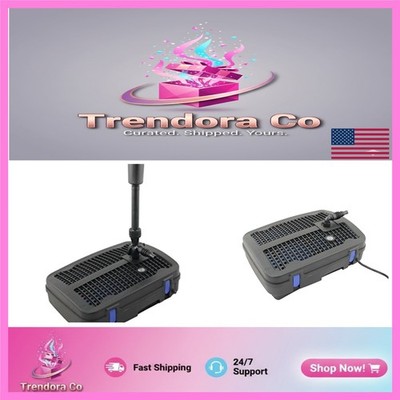 Submersible Pond Filter System with 13W UV Sterilizer & Adjustable Fountain Kit