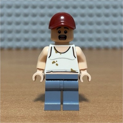 Exclusive LEGO DC SUPER HEROES Farmer Minifigure from Set 76054