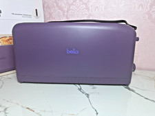 Bella Grille pain violet 2 tranches style rétro neuf dans sa boîte