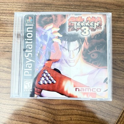 Sony Playstation 1 PS1 --Tekken 3 Black Disc And Manual Only Not Tested