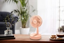 Swan Retro Rechargeable Portable Desk Fan