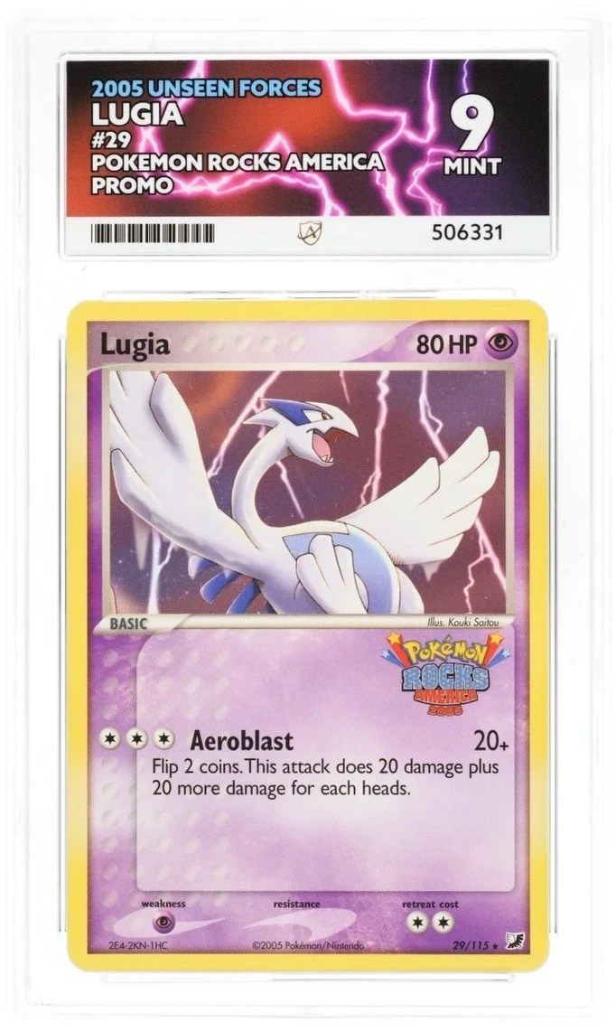 Отдельные коллекционные карточные игры Pokémon TCG EX Unseen