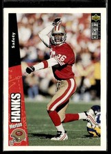 1996 COLLECTOR'S CHOICE MERTON HANKS #319 SAN FRANCISCO 49ERS 3189