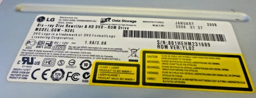 LG GGW-H20L 6X Blu ray burner supports HD DVD - Picture 2 of 2