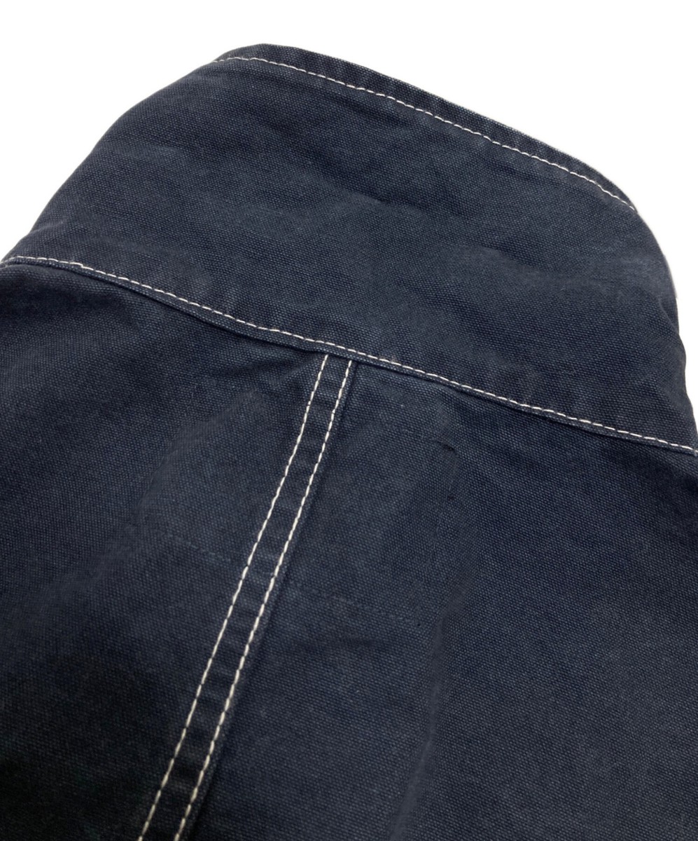 stussy Brushed Moleskin Chore Jacket Size: M Navy Men 115524 stussy Brushed Moleskin Chore Jacket Size: M Navy Men 115524