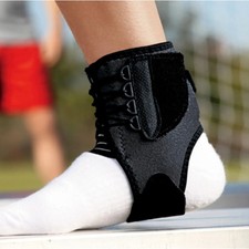 Deluxe Ankle Brace, Adjustable, Quick Lace Strapping System