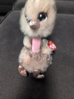 Ty Beanie Boos Plush HENNA The Ostrich Retired 2019~9  New With Tags Lovey