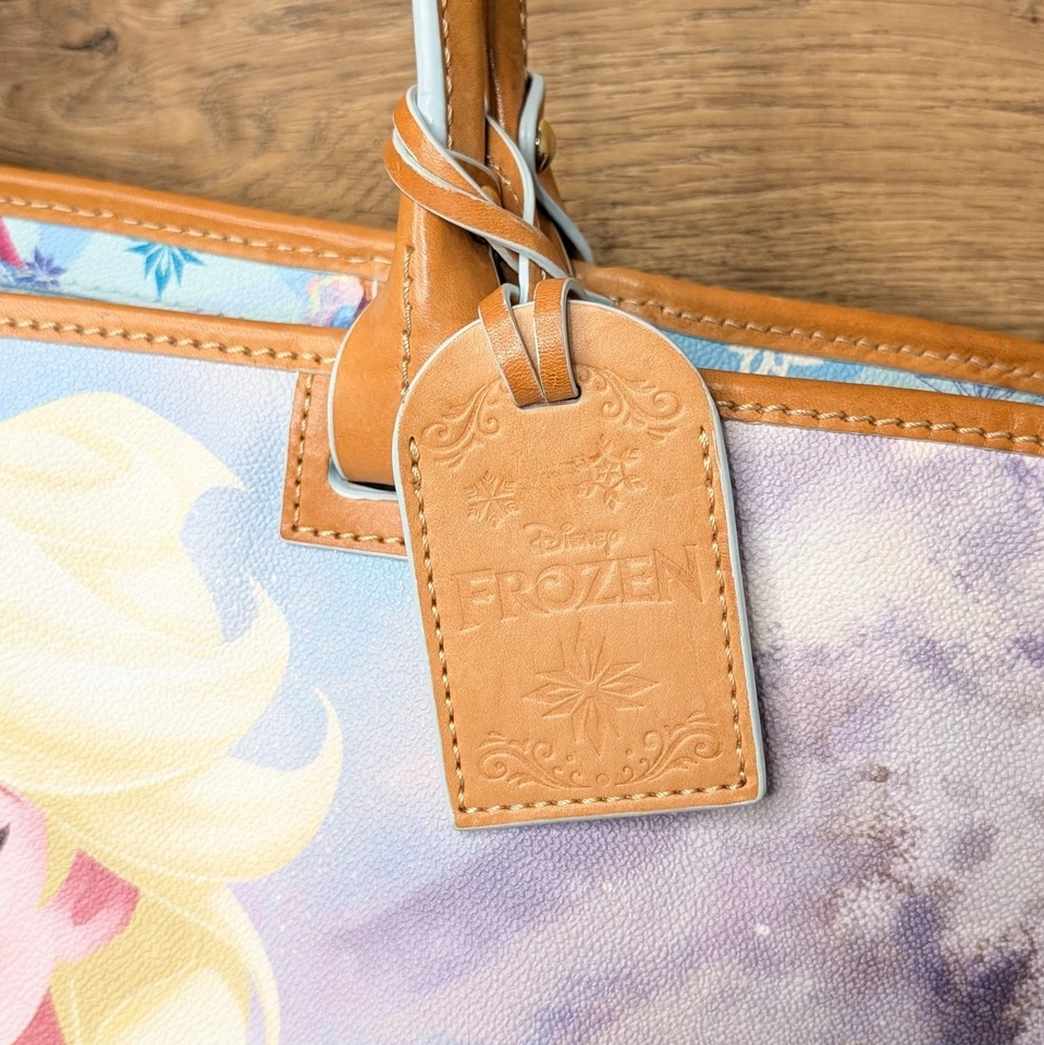 Dooney & Bourke Disney Anna Elsa Frozen Large Tote Shoulder Bag - Image 3 of 4
