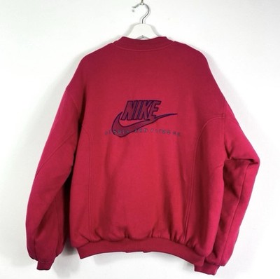 Nike Vintage Jacke Bomberjacke Gr.M Herren Pink Herrenjacke Logo 90er 90s Retro