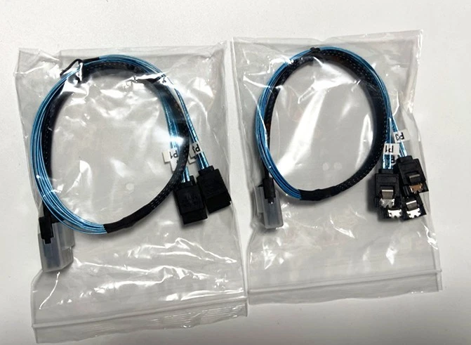 Fujitsu HBA D2607 = LSI 9211-8i Modo IT ZFS FreeNAS unRAID + 2*SFF-8087 SATA EE. UU. Foto 4 de 4