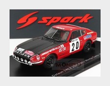 1:43 SPARK Datsun 240Z #20 Rally Montecarlo 1972 T.Fall M.Wood Red Black S6284 M