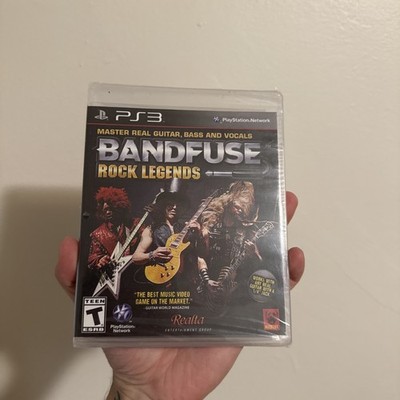 PS3 BANDFUSE ROCK LEGENDS (Sony PlayStation 3, 2013) Super RARE OOP Sealed NEW
