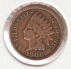 US Rare Old West 1900 Indian Head Penny Coin American Collection Shield Cent X68