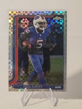 2025 Topps Chrome Football X-fractor Joshua Palmer #31 Buffalo Bills