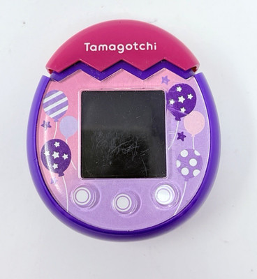 Working Tamagotchi Pix Party Pink Purple Balloons