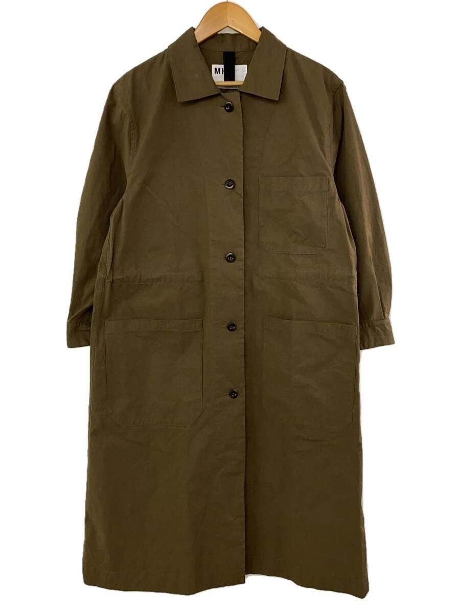 ALTRA MHL. Altro cappotto OVERDYE MELANGE COTONE 2 kaki tinta unita 595 1258501