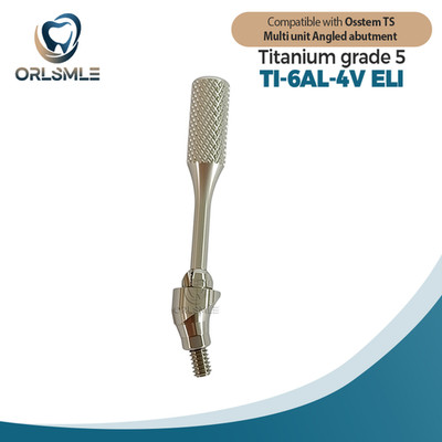 6/12 pcs Multi unit Angled abutment 17/30/45 degree fit to Osstem Mini / Regular