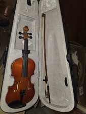 Unbranded Viola 1/4 Size Begginers With Cas3 Bow And Extras