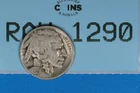 1925-S 5c Indian Head Buffalo Nickel Early US Type Coin US Type RAW-1290