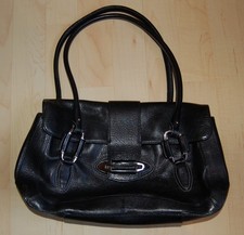 DISSER  Damen Lederhandtasche - schwarz  - TOP Zustand