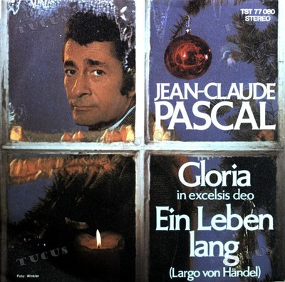 Jean-Claude Pascal - Gloria In Excelsis Deo GER 7in (VG+/VG+) '*