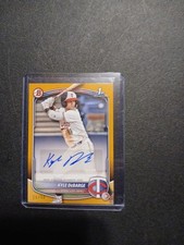 2025 Bowman - Paper Prospect Retail Autographs Kyle DeBarge #BPA-KD Gold /50...