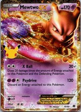 Mewtwo EX Classic Collection Celebrations: Classic Collection 54/99 NM on eBay