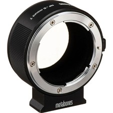 Metabones Nikon F Lens to Sony E-Mount Camera T Adapter III, Black Matte
