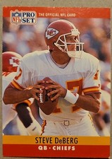 1990 Pro Set FACT Cincinnati - Steve DeBerg #141