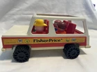 Fisher Price Little People Vintage 1979 Jeep 992 and 4 figures