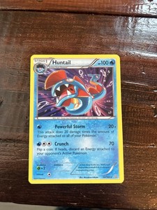 Huntail 50/160 XY Primal Clash Holo Rare Pokemon Card 2015