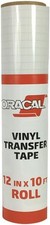 ORACAL 12" X 10' Feet Roll Clear Transfer Tape w/Grid for 12 x 10ft.,