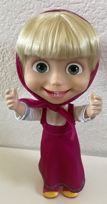 Masha and The Bear 12 inch Giggle and Play Masha Interactive Doll