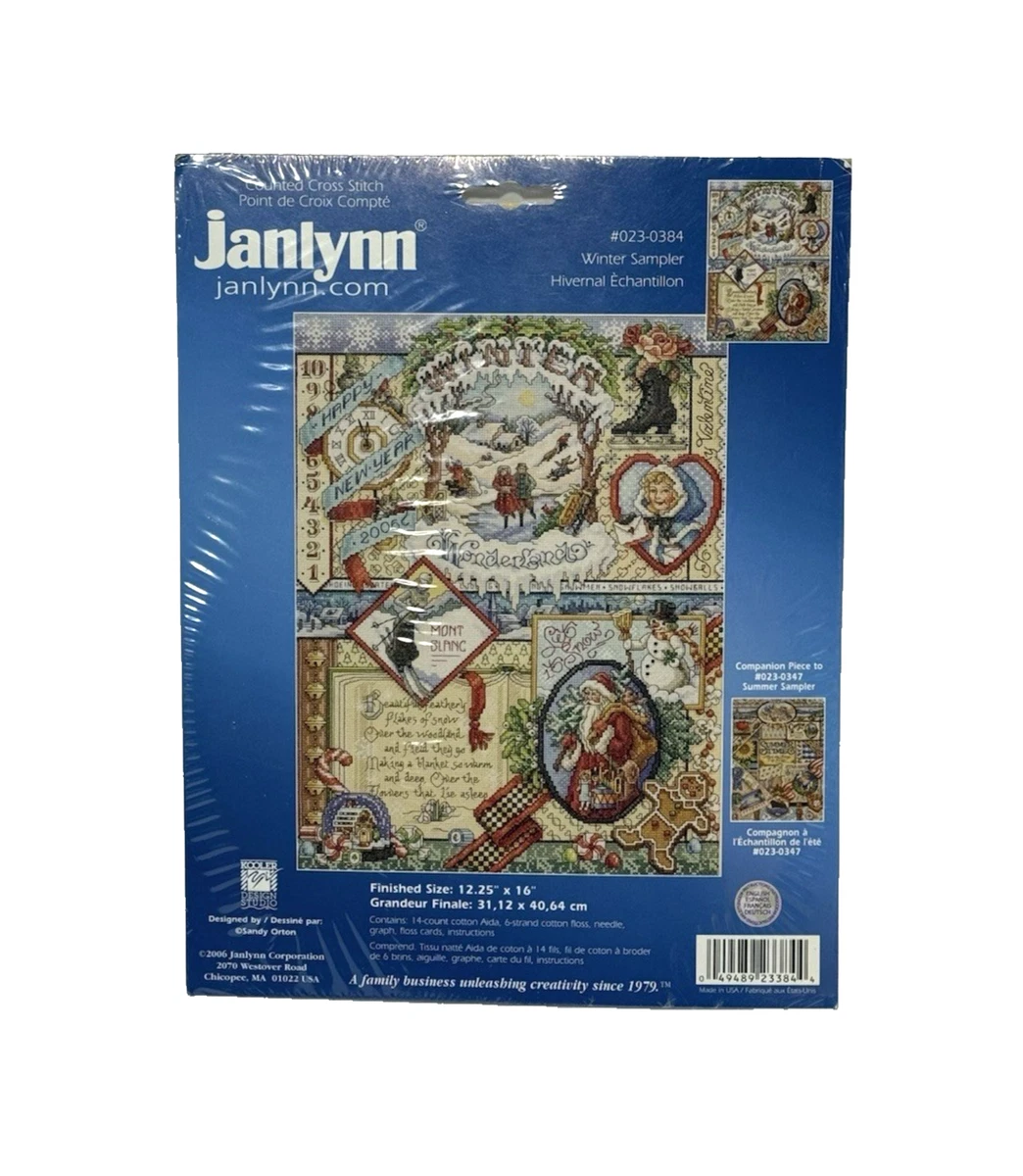 Lot De 3 Kits De Point De Croix + Livres - Baby, CSCC, JANLYNN