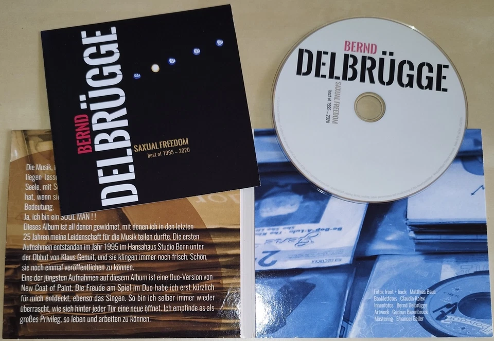 Bernd Delbrügge - Saxual Freedom - Best of 1995-2020 - Bild 3 von 3