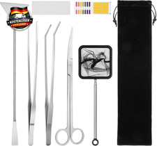 Aquarium Pflegeset 7-in-1 Wasserpflanzen Pflegewerkzeug Zubeh&ouml;r f&uuml;r Fish Tank