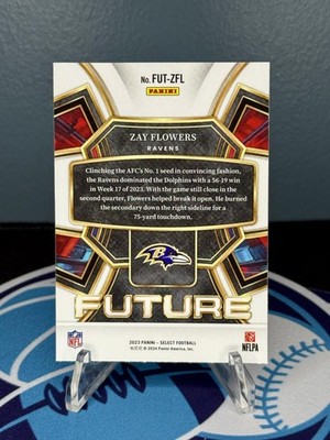 2023 Panini Select Future #FUT-ZFL Zay Flowers - Baltimore Ravens