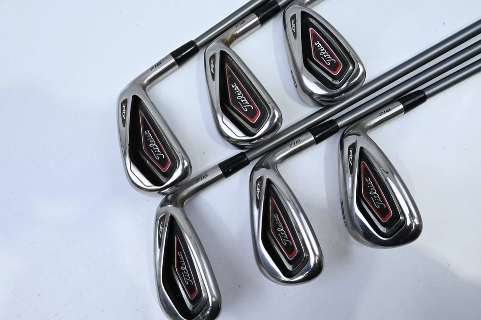Titleist 716 AP1 Irons / 6-PW+GW / Regular Flex Kuro Kage Tioni 65 Shafts - Image 2 of 4