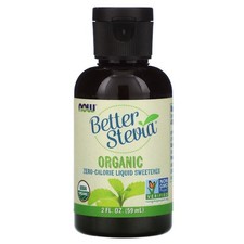 NOW, BETTER STEVIA ORGANIC LIQUID 2 OZ