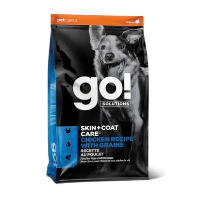 Petcurean Go Solutions Skin And Coat Care Chicken Recipe Dog Food 22Lb