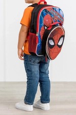 Marvel Spider-Man 15" Backpack Lunchbox Set Kids School Bag Webbed Wonder